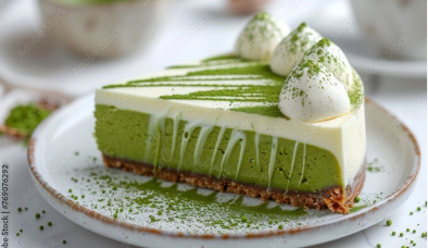 Matcha Cream Pie