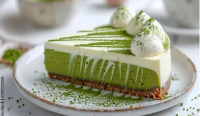 Matcha Cream Pie matchaia