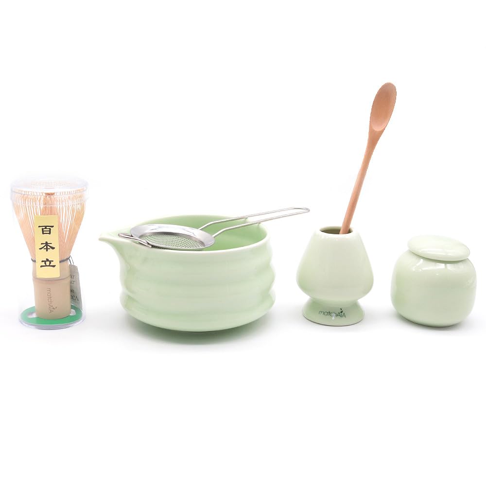 Glassy Zen 6 Piece Matcha Set