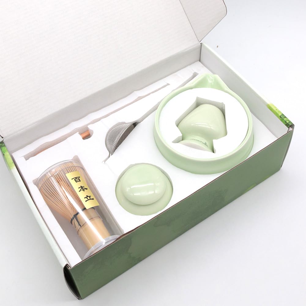 Glassy Zen 6 Piece Matcha Set