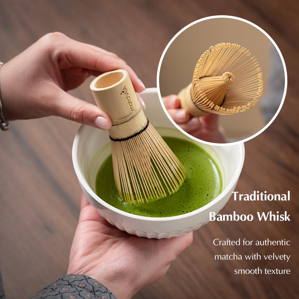 Petal Line Matcha Whisk 6pc/2pc Set