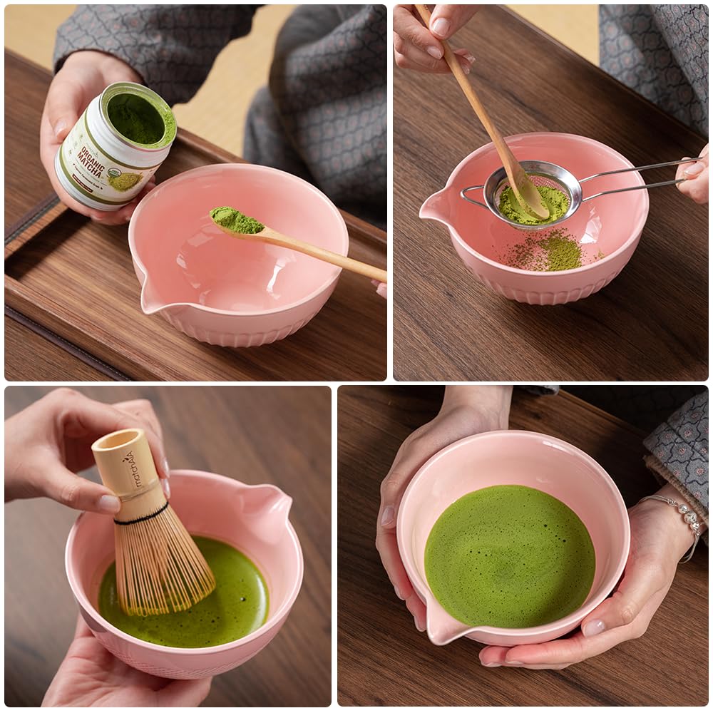 Petal Line Matcha Whisk 6pc/2pc Set