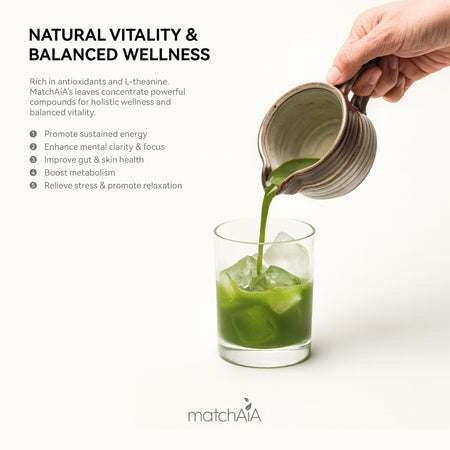 MatchAiA Organic Matcha Green Tea Powder - Premium Culinary Grade, USDA Certified, 100% Pure - Perfect for Lattes, Smoothies, Desserts and Baking - Sugar Free, Gluten Free (350g / 12.3oz Tin) matchaia