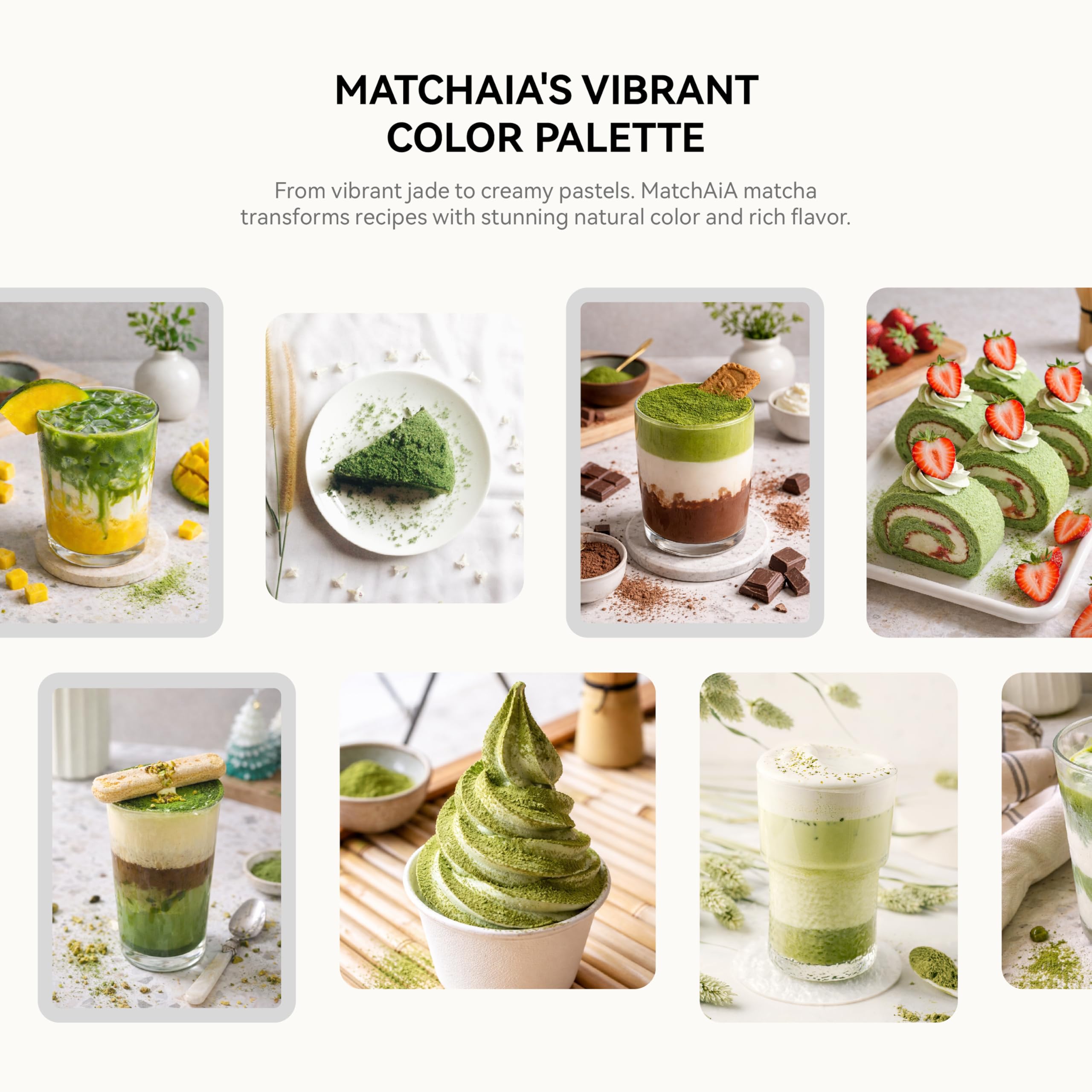 MatchAiA Organic Matcha Green Tea Powder - Premium Culinary Grade, USDA Certified, 100% Pure - Perfect for Lattes, Smoothies, Desserts and Baking - Sugar Free, Gluten Free (350g / 12.3oz Tin) matchaia