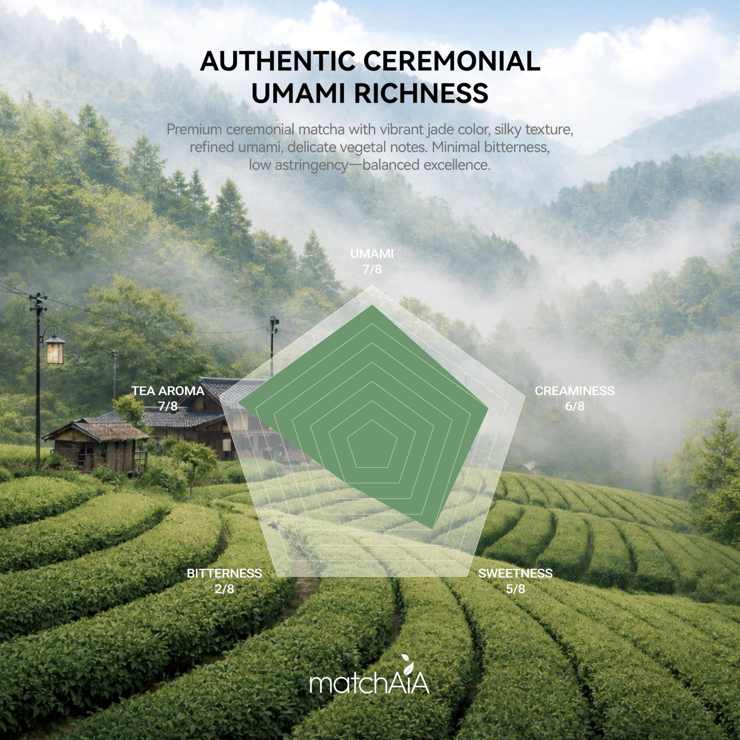 Premium Ceremonial Grade Organic Matcha Powder (40g / 1.4oz Tin Can) matchaia