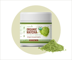 Superior Ceremonial Grade Organic Matcha Powder (40g / 1.4oz Tin Can)