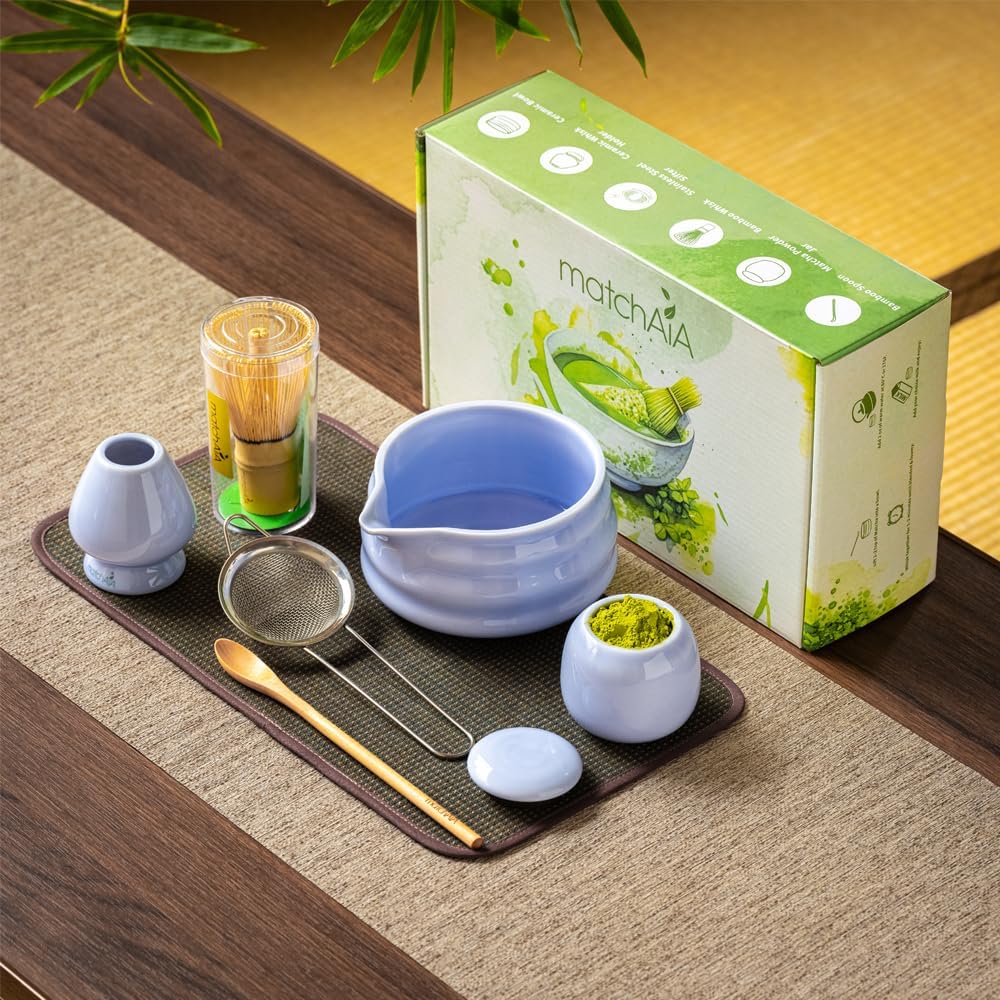 GlassyZen 6 Pcs Essential Matcha Set