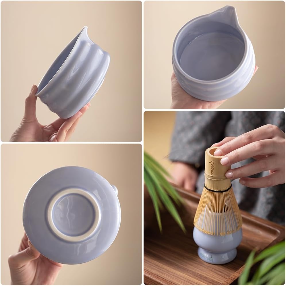 GlassyZen 6 Pcs Essential Matcha Set