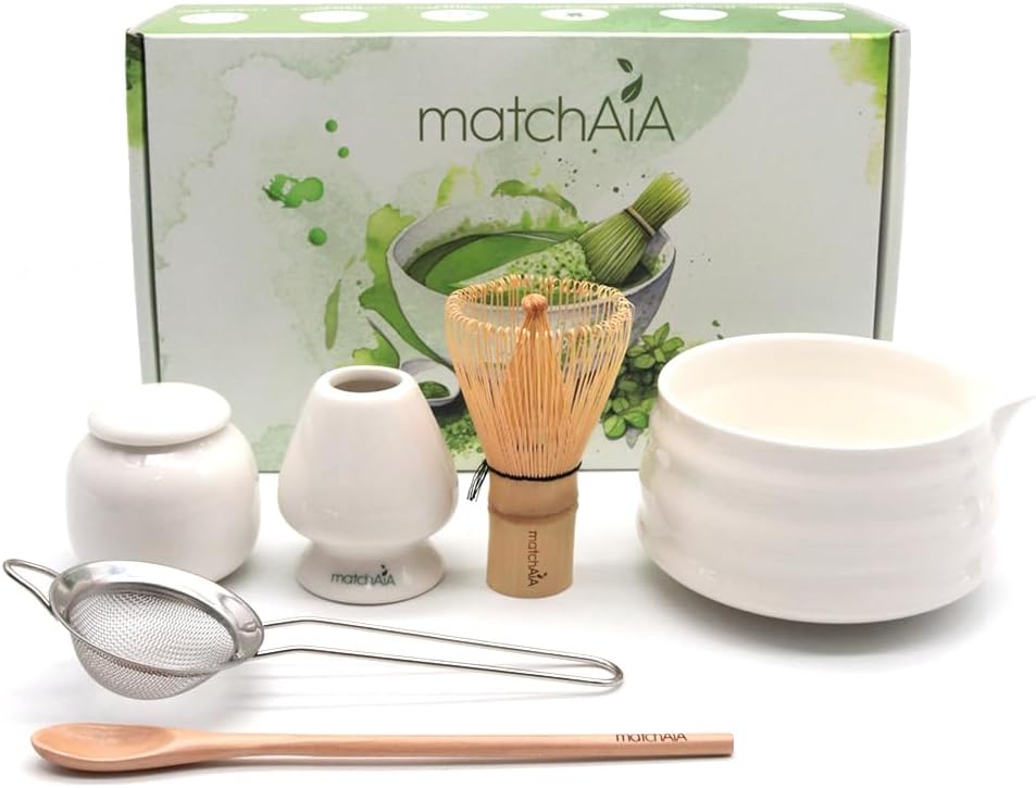 GlassyZen 6 Pcs Essential Matcha Set