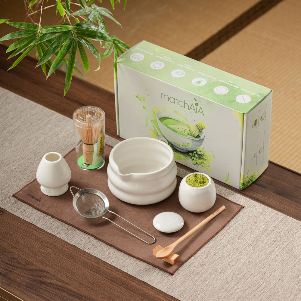 Glassy Zen 6 Piece Matcha Set